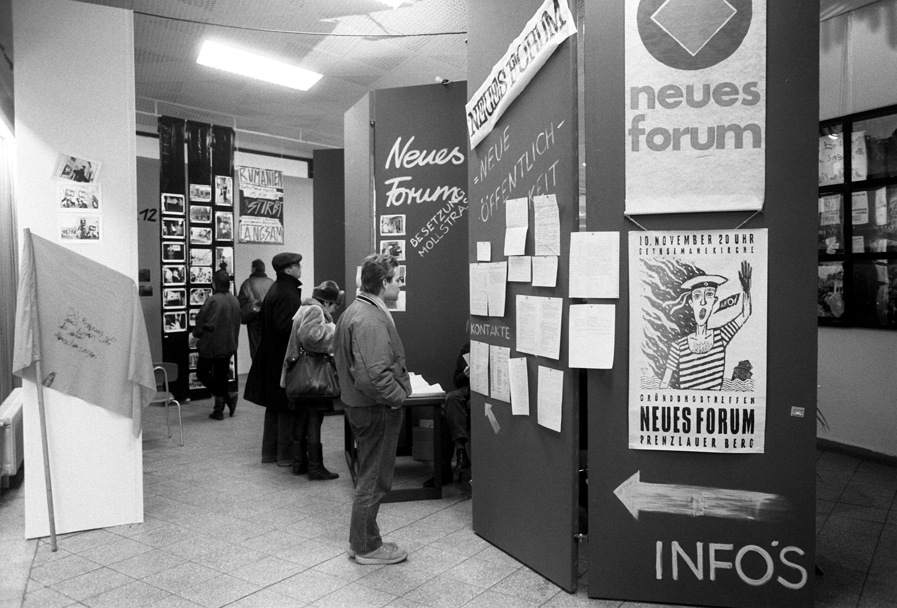 Was war das „Neue Forum“ in der DDR?